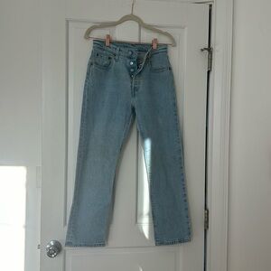 Levi’s 501 straight leg original size 25/26